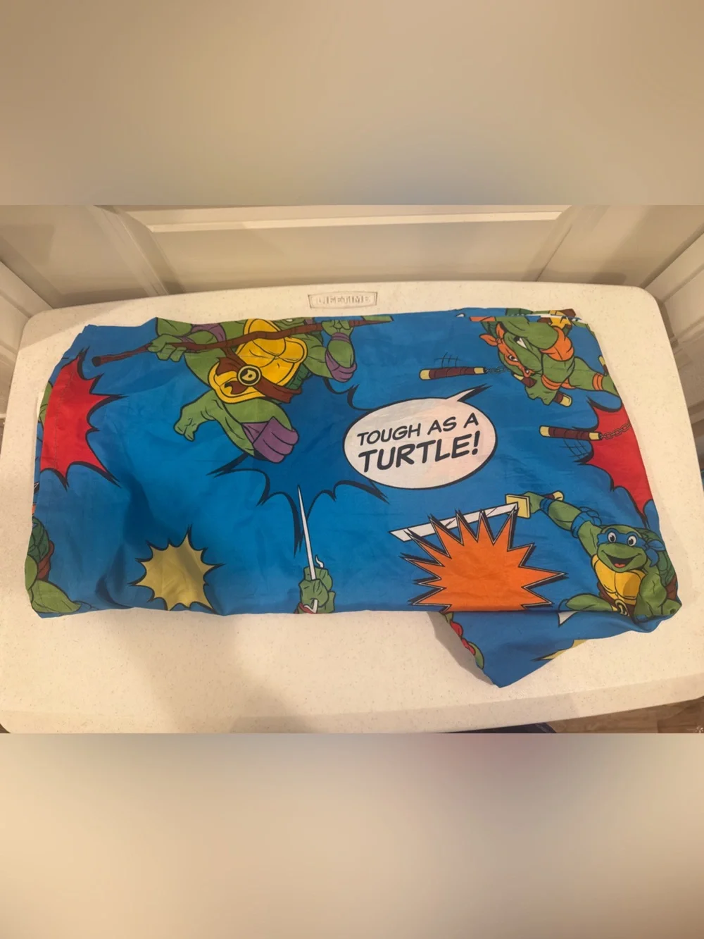 Nickelodeon Teenage Mutant Turtles Twin Flat Sheet